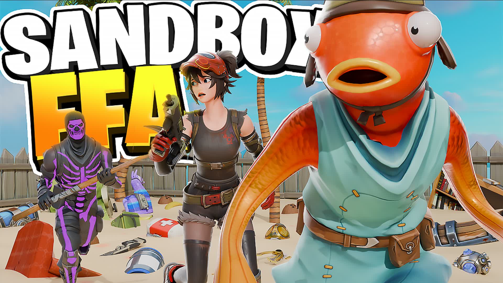 Sandbox - Free For All — Fortnite Creative map