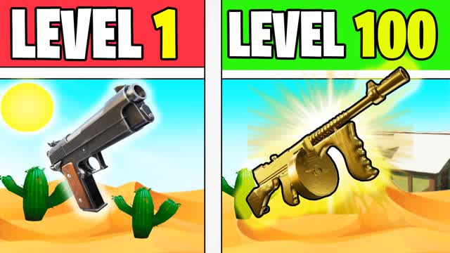 FIRST PERSON GUN GAME — Fortnite Creative map cover art