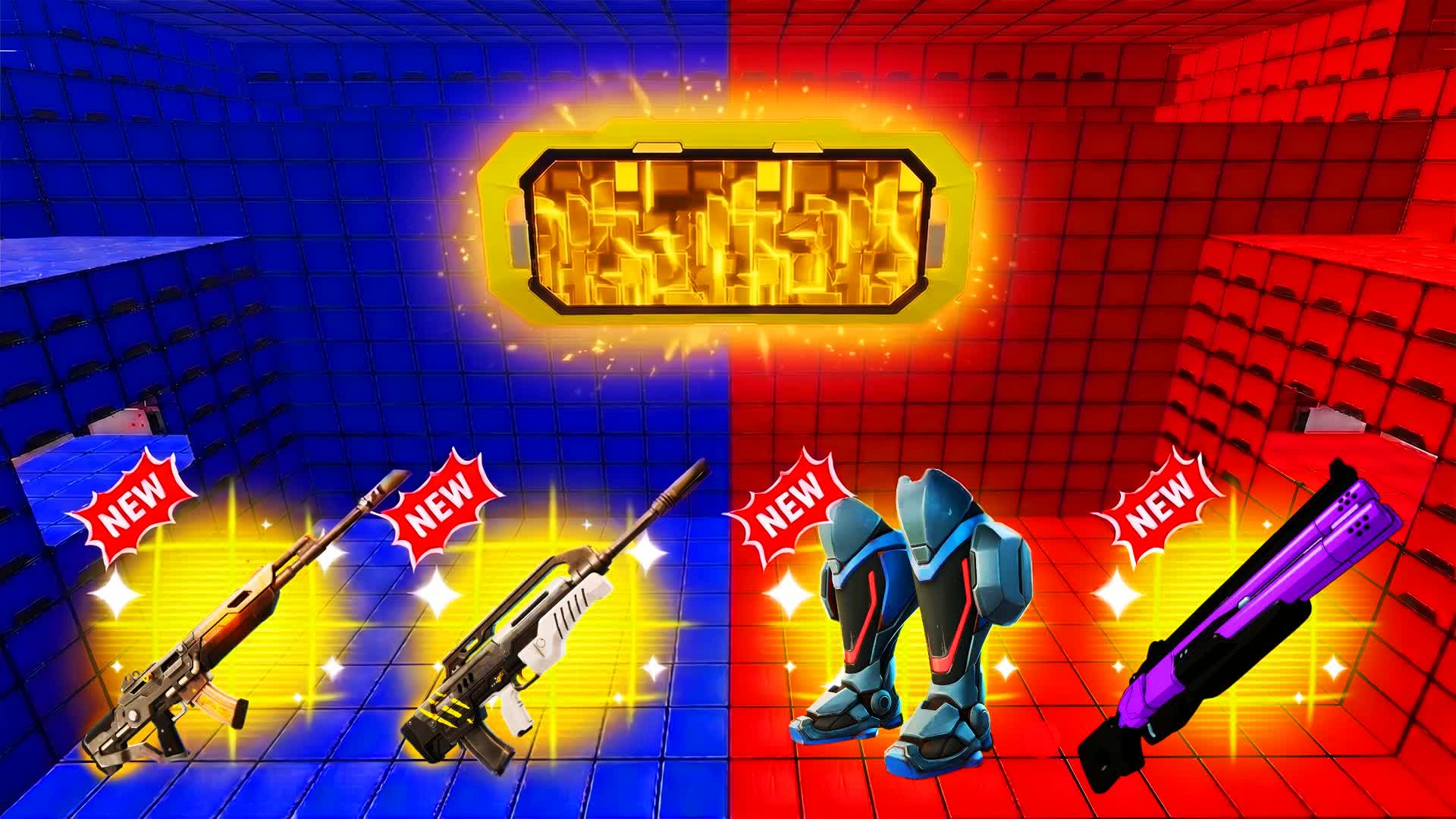 RVB NEW COMBAT RED VS BLUE🔴🔵 — Fortnite Creative map