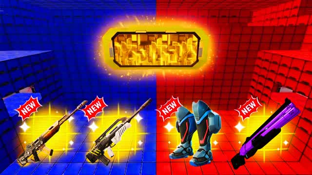RVB NEW COMBAT RED VS BLUE🔴🔵 — Fortnite Creative map