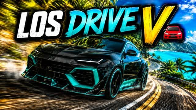 LOS DRIVE V 🚗 — Fortnite Creative map cover art