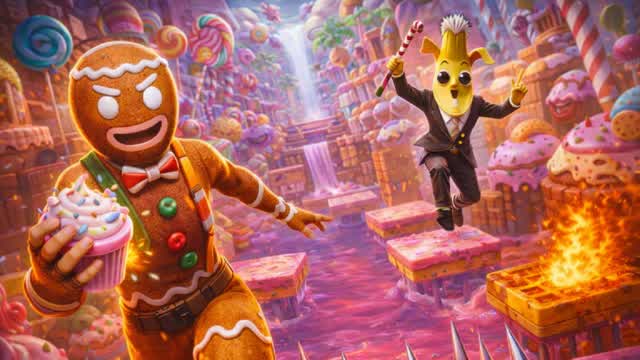 PARKOUR DEATHRUN BY SALAZZ — Fortnite Creative map cover art