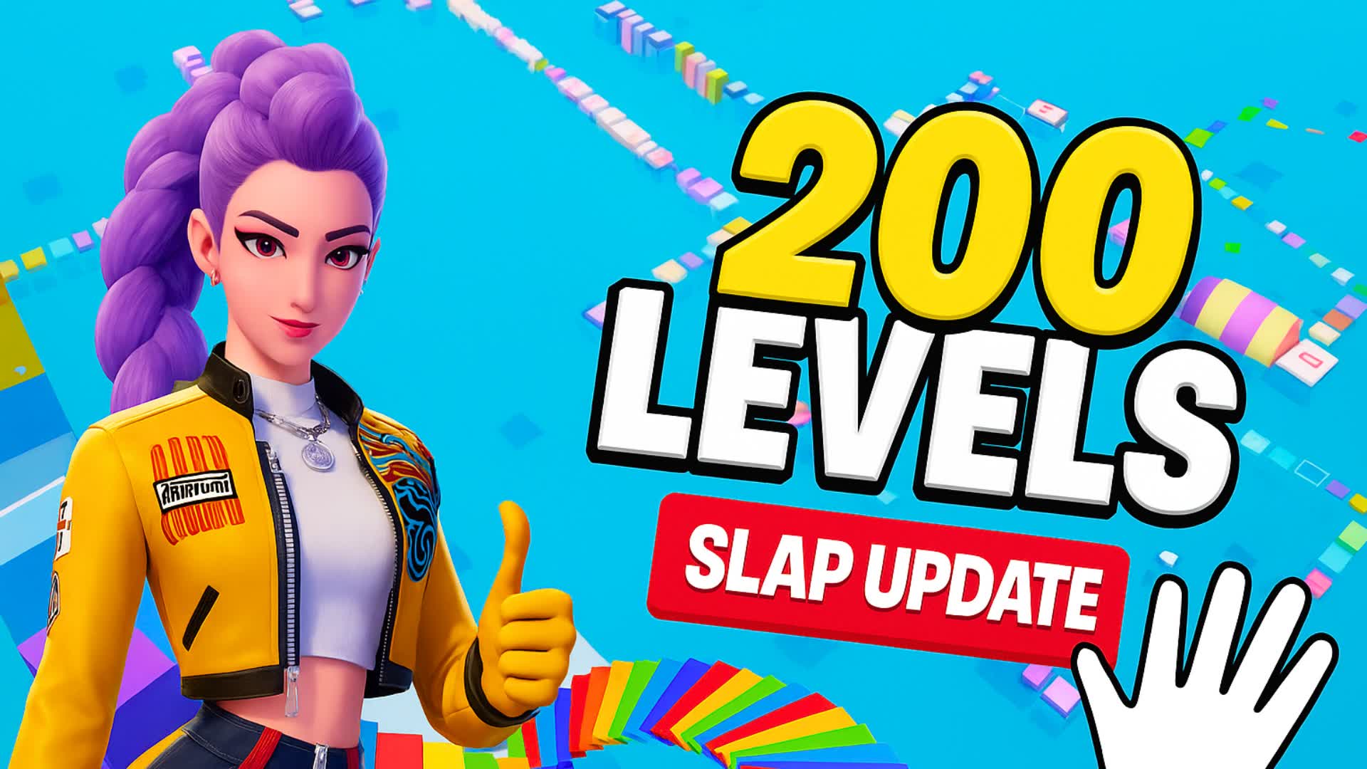 200+ SLAP OBBY PARKOUR DEATHRUN PARTY — Fortnite Creative map