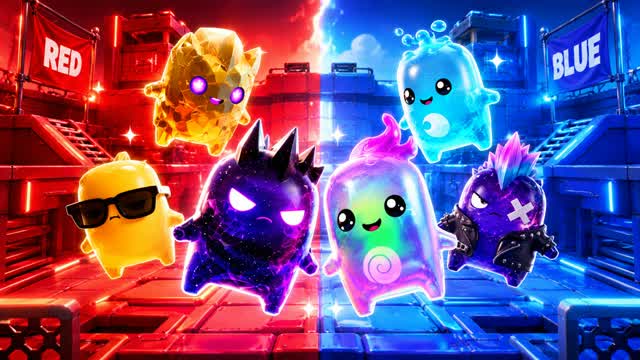 HERO RED VS BLUE LEGENDS — Fortnite Creative map