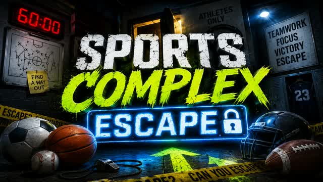 Sports Complex Escape — Fortnite Creative map