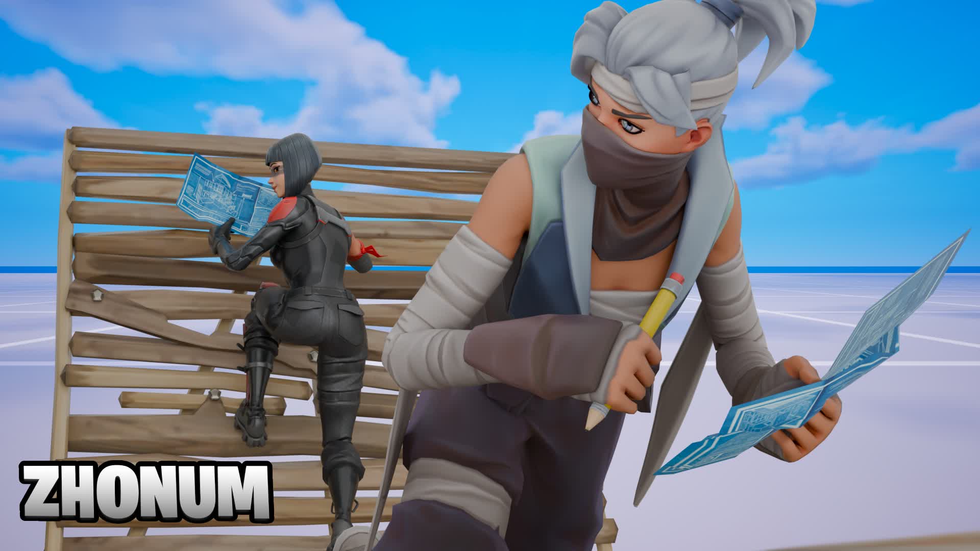 ZHONUM 1V1 BUILD FIGHTS [FREEBUILD] — Fortnite Creative map