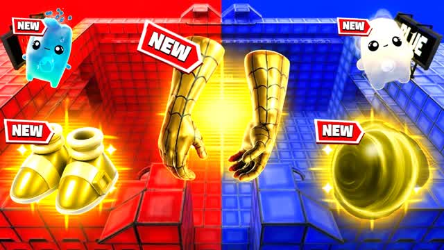 AMAZING RED VS BLUE 🔴🔵 RVB — Fortnite Creative map