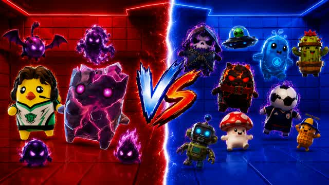 RED VS BLUE🔴🔵SHARK MONGRAAL — Fortnite Creative map