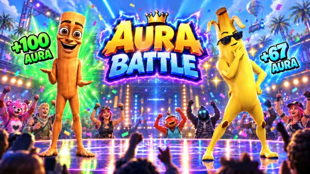 Aura Battle — Fortnite Creative map cover art