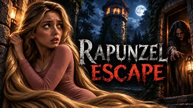 Rapunzel Escape [HORROR] — Fortnite Creative map cover art
