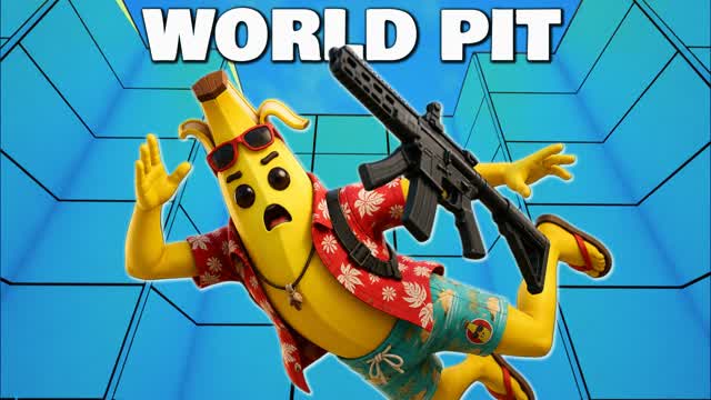 🌎 WORLD PIT — Fortnite Creative map