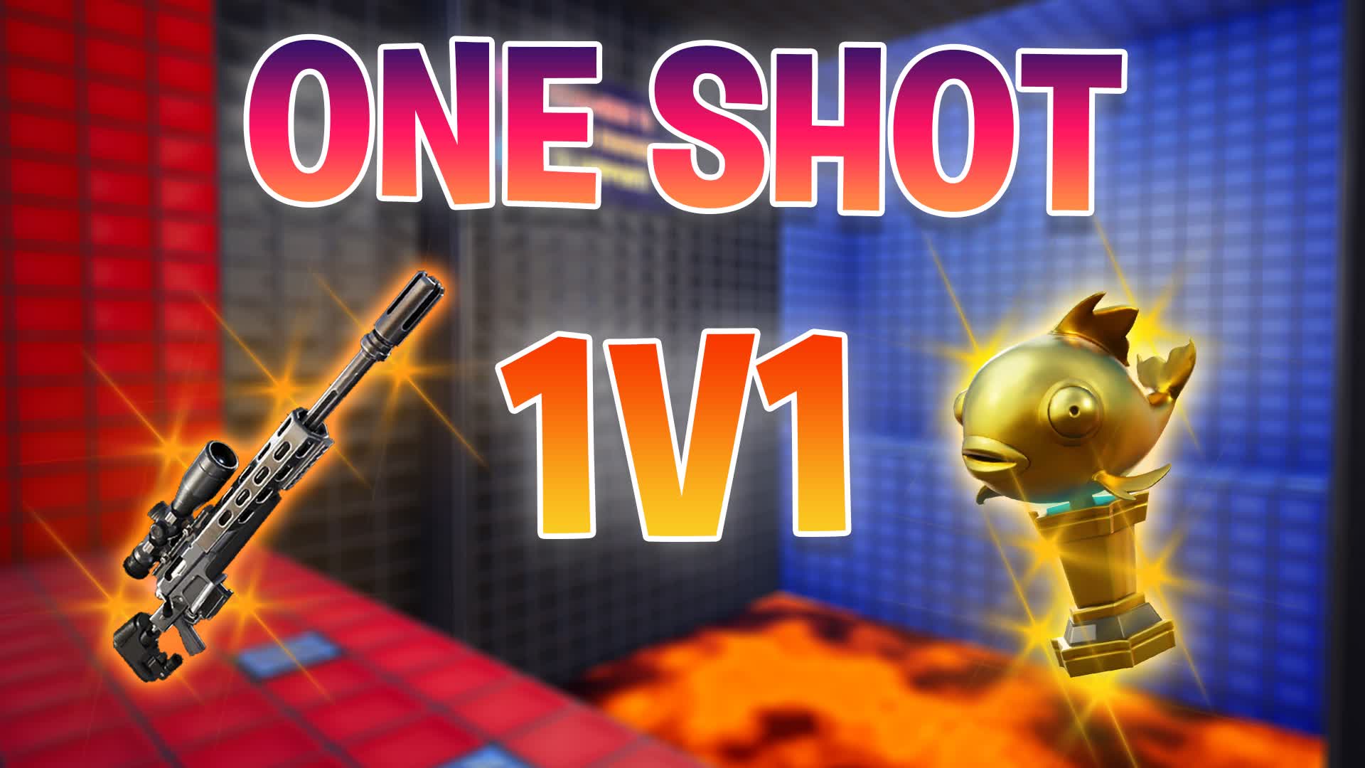 SNIPER ONE SHOT 1V1🔥 — Fortnite Creative map