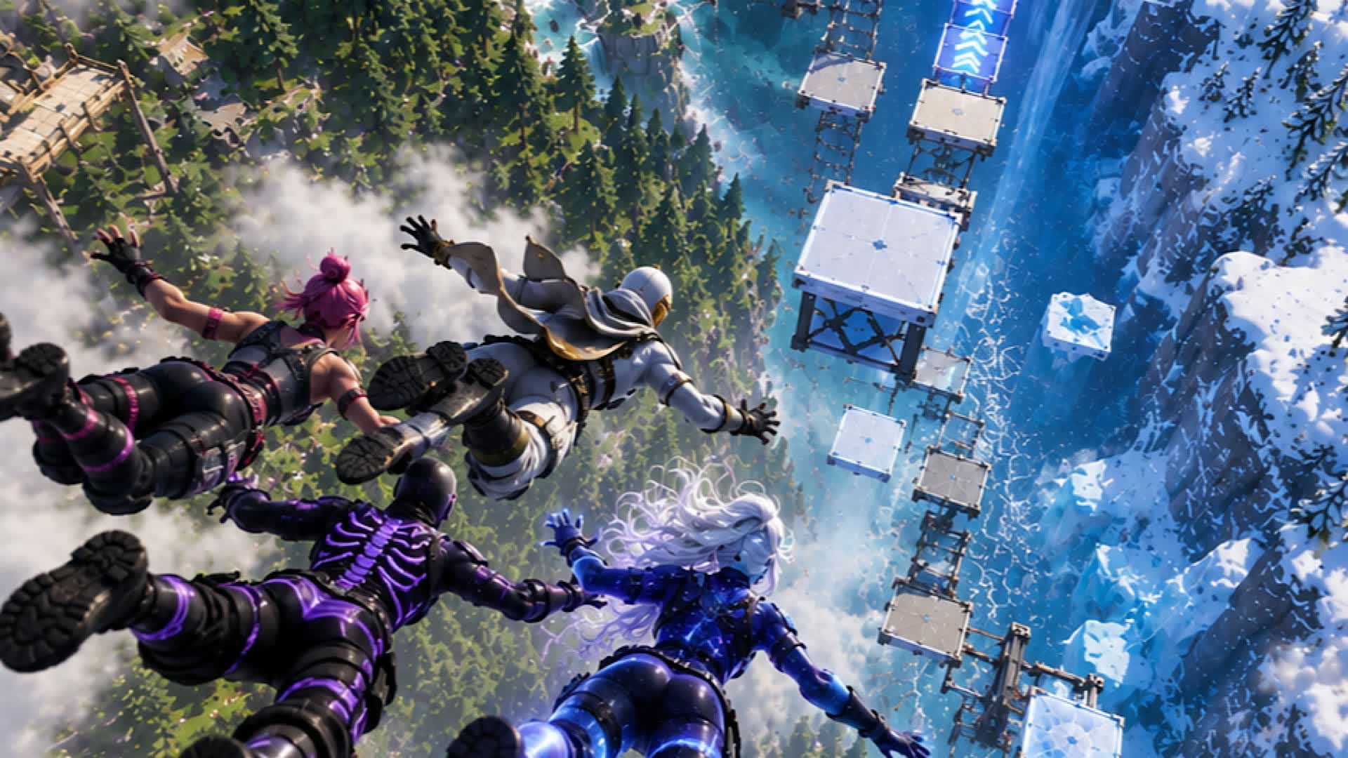 6007 parkour Taifoo — Fortnite Creative map