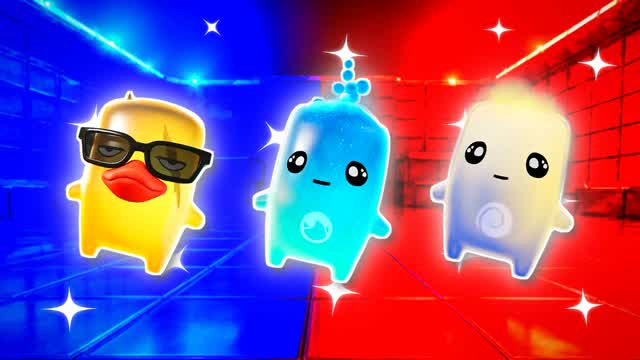 BLUE VS RED RAPID FIRE 🔵🔴 — Fortnite Creative map