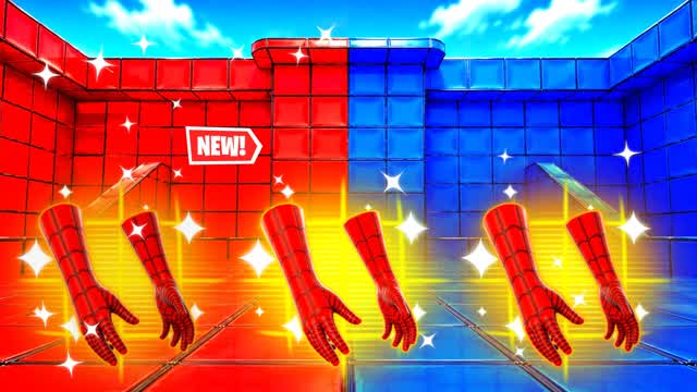RED VS BLUE DRUMBEAT 🔴🔵 — Fortnite Creative map cover art