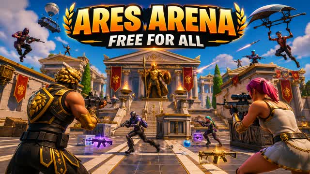 Ares Arena — Fortnite Creative map cover art