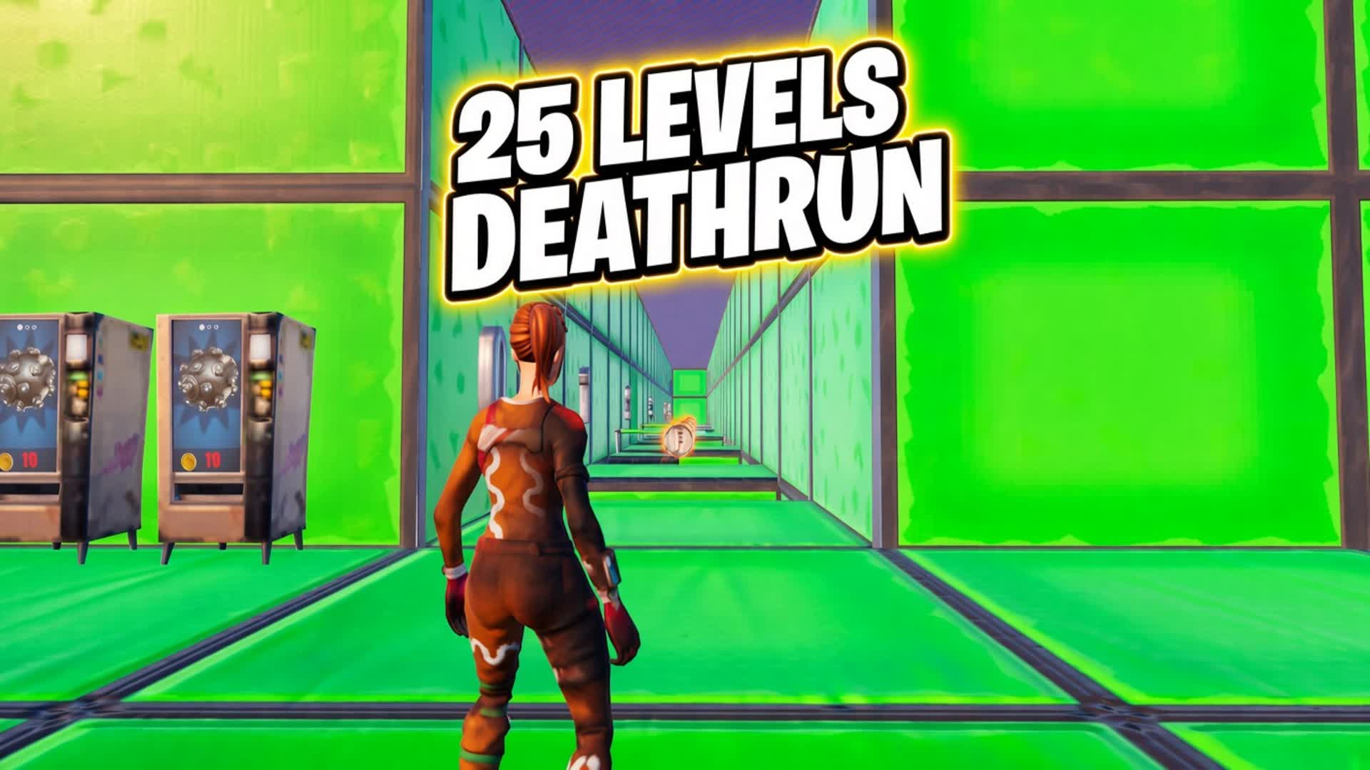 Ultimate 25 Level Deathrun — Fortnite Creative map