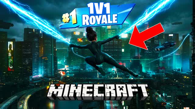 1V1V1 BOTS FFA — Fortnite Creative map cover art