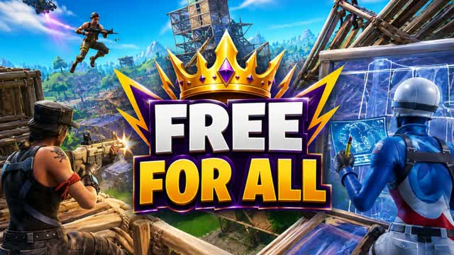 🔫FREE FOR ALL🔫 (FFA) — Fortnite Creative map