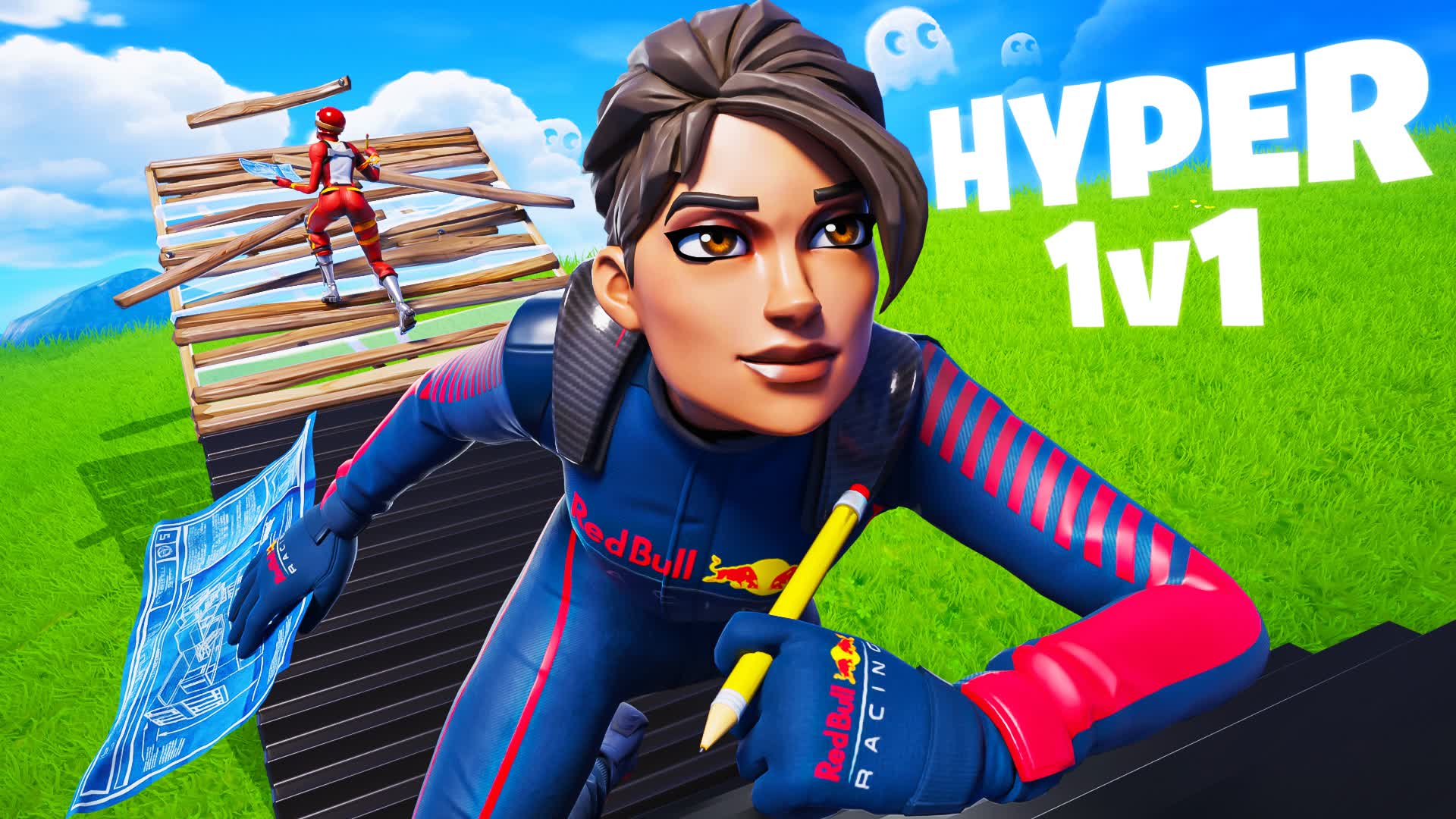 Hyperlore 1v1 Build Fights! — Fortnite Creative map
