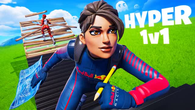 Hyperlore 1v1 Build Fights! — Fortnite Creative map cover art