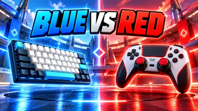 RED VS BLUE: SURVIVE THE HAUNT 🔴🔵👻 — Fortnite Creative map
