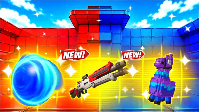 RED VS BLUE SWITCHBOARD 🔴🔵 — Fortnite Creative map cover art