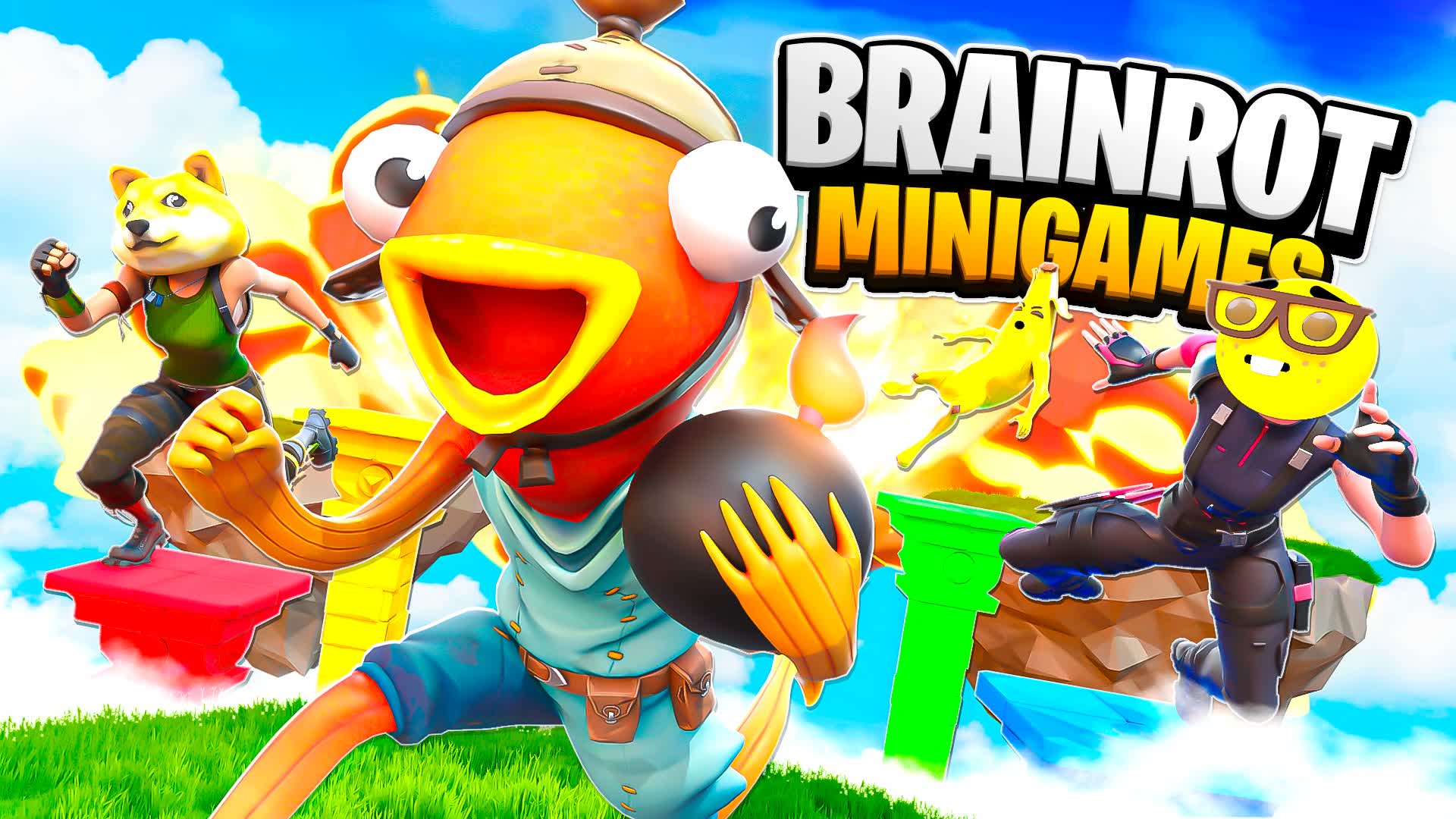 BRAINROT MINIGAMES - ShindeN - — Fortnite Creative map