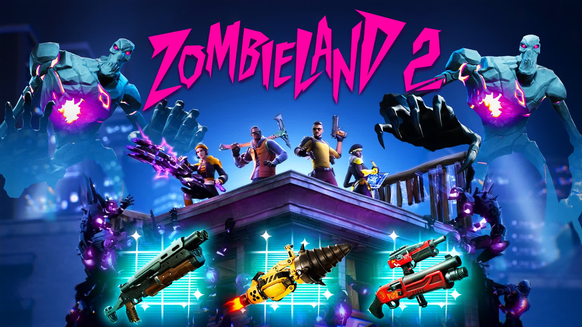ZOMBIE ATTACK — Fortnite Creative map