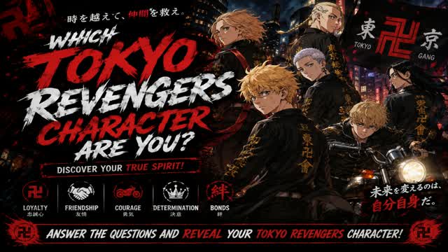Which Tokyo Revengers Character Are You? — Fortnite Creative map