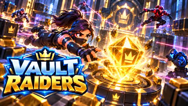 Vault Raiders: Mythic Heist 💎 — Fortnite Creative map