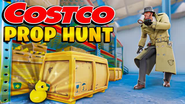 COSTCO PROP HUNT — Fortnite Creative map cover art