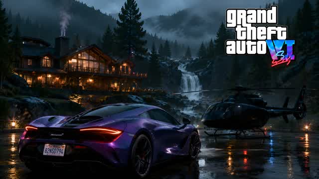GRAND THEFT AUTO VI GTA6🌴🚗 DRIVE CAR — Fortnite Creative map