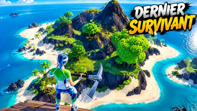 Le Dernier Survivant — Fortnite Creative map cover art