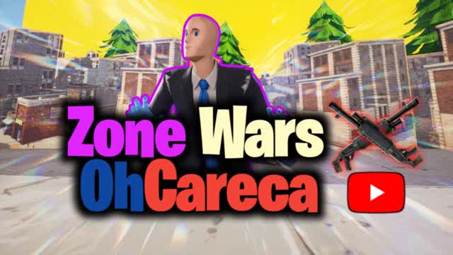 Zone Wars do OHCARECA yt — Fortnite Creative map cover art