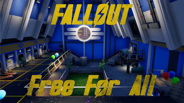 Fallout 76 Free For All — Fortnite Creative map cover art