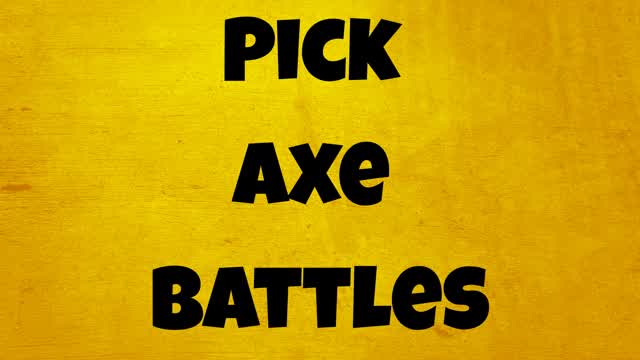 Pickaxe Battles Multiple Rounds — Fortnite Creative map