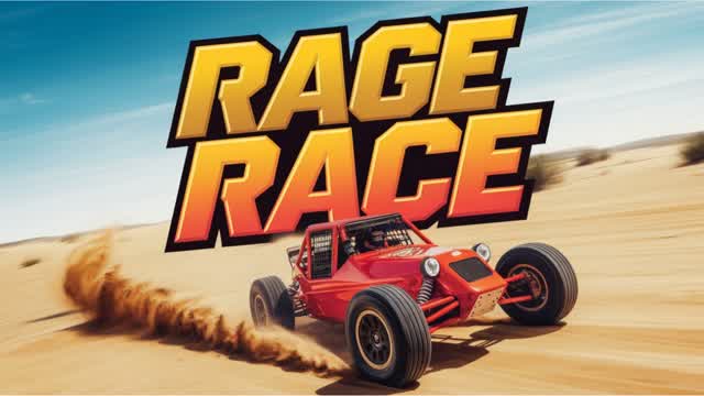 RAGE RACE — Fortnite Creative map cover art