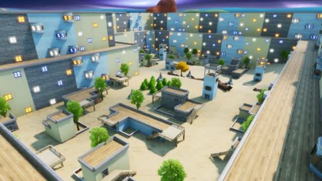 Desert Zone Wars (Zero Build) — Fortnite Creative map cover art