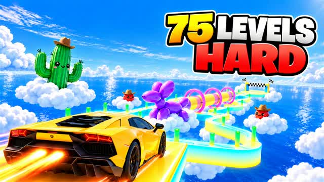 CAR PARKOUR 🚗 67GVT 🚗 باركور السيارات — Fortnite Creative map cover art
