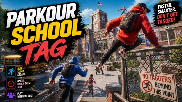 PARKOUR SCHOOL TAG — Fortnite Creative map