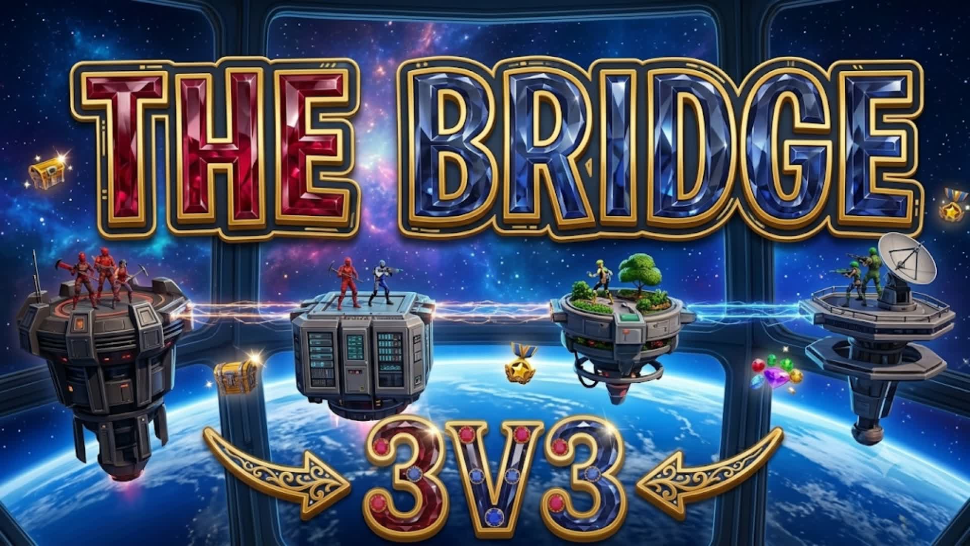 The Bridge 3V3 — Fortnite Creative map