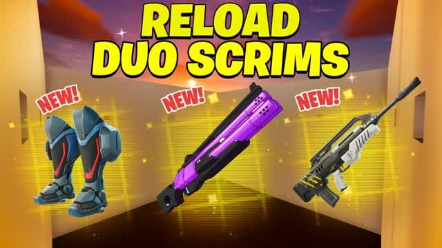 دو سكرمز المعرقين 🏆 DUO SCRIMS RELOAD — Fortnite Creative map