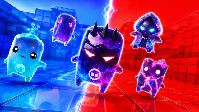 RED VS BLUE BATTLE VOLT 🔴🔵 — Fortnite Creative map