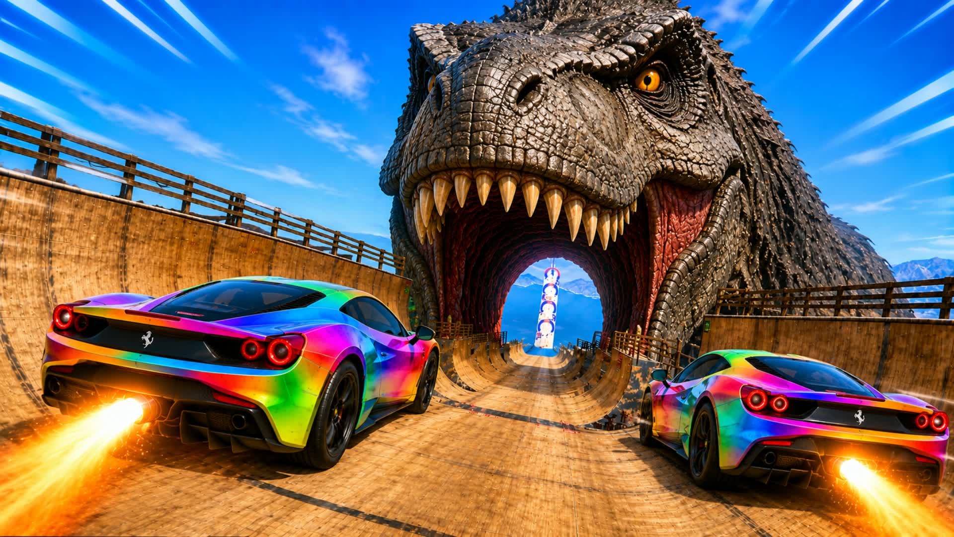 😎AMAZING TMNT DRIVING FFA — Fortnite Creative map