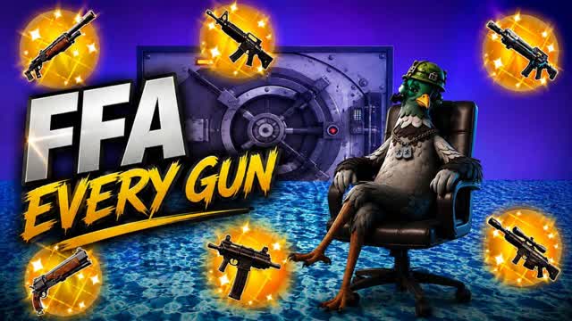 BIG EVERY GUN FIGHT 🦆🔥 — Fortnite Creative map