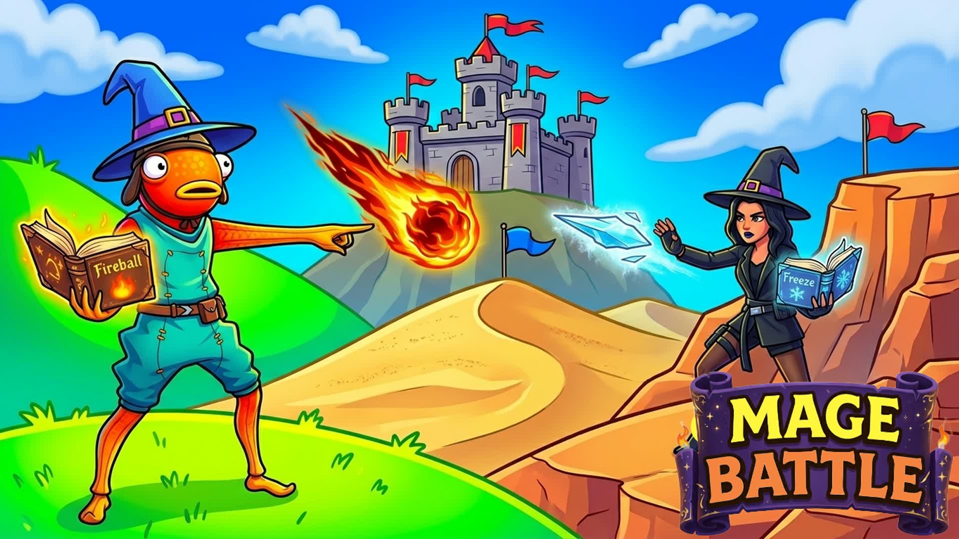 Mage Battle ! — Fortnite Creative map