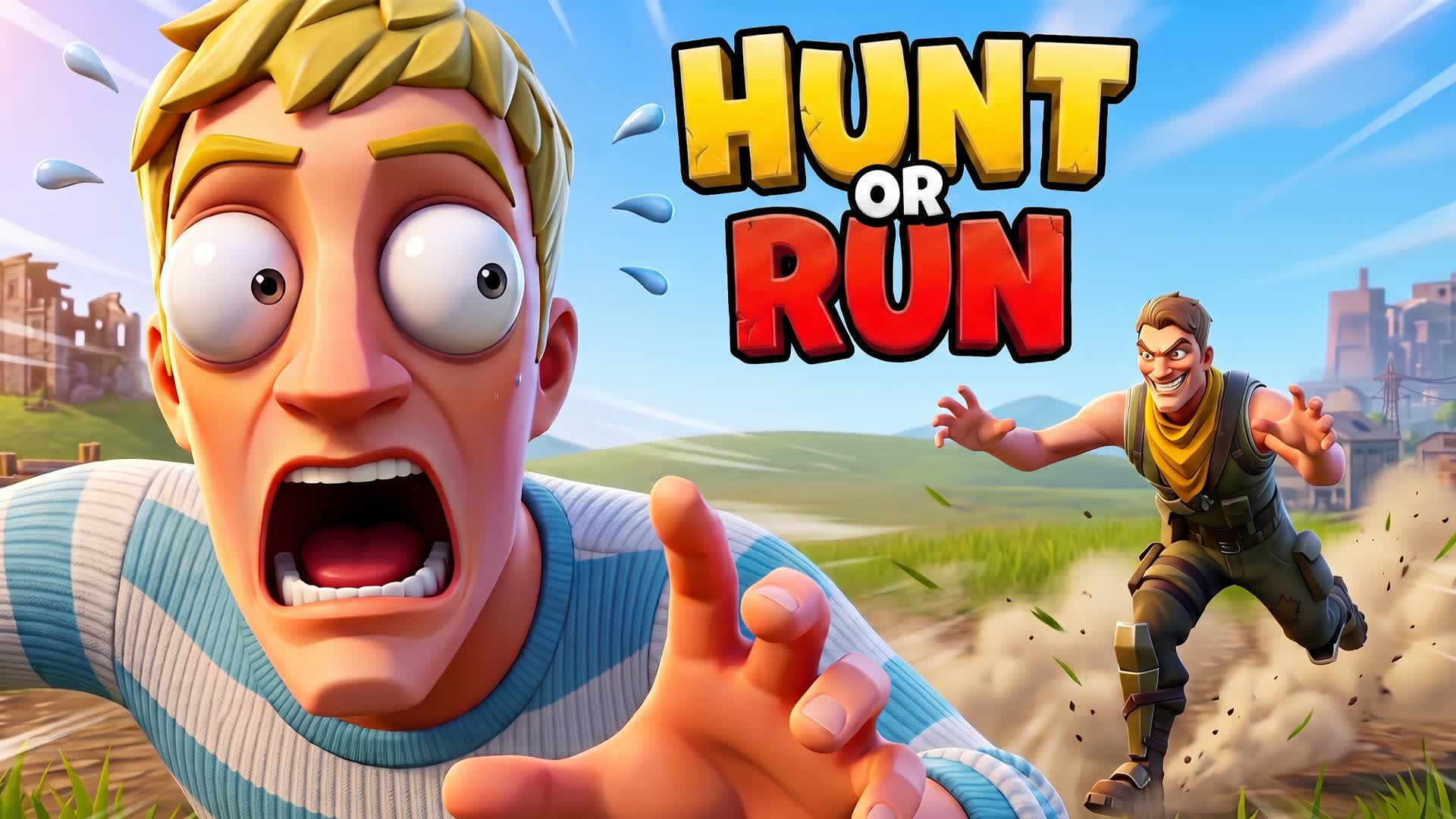 Hunt Or Run — Fortnite Creative map