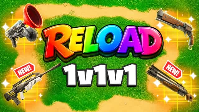 RELOAD 1V1 — Fortnite Creative map cover art
