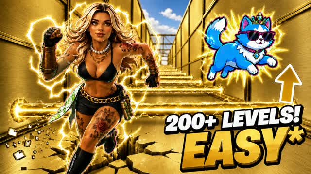 ✨ 200+ DEATHRUN LEVELS ✨[PARKOUR] — Fortnite Creative map